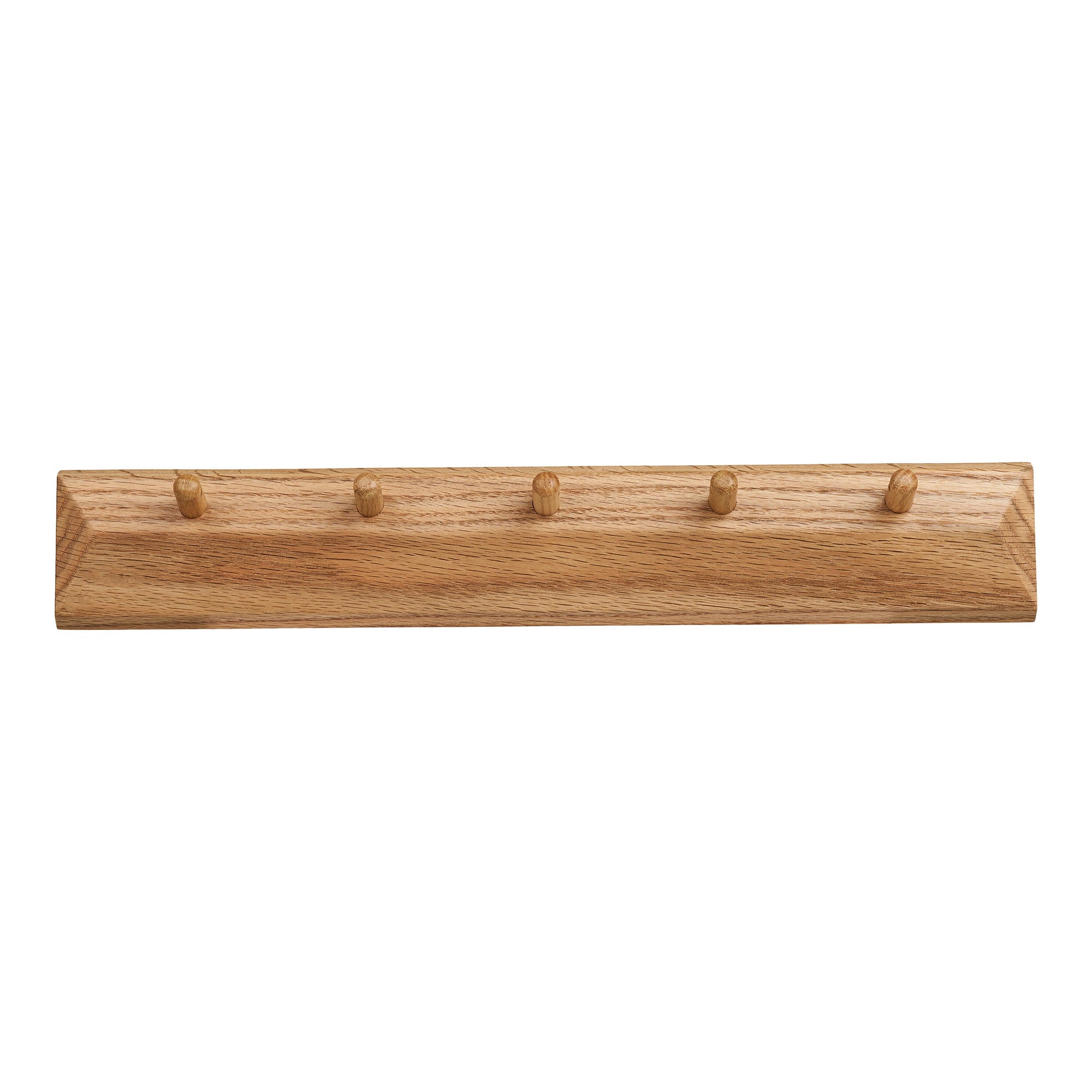 Barco Kapstok met 5 Haken - Eikenhout 50x8,5 cm