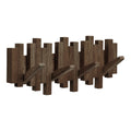 Caltra Kapstok - Kapstok, eikenhout, donkerbruin 40x18 cm