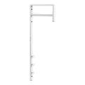 Trento Kledingrek - Metaal, wit 3x30x82 cm