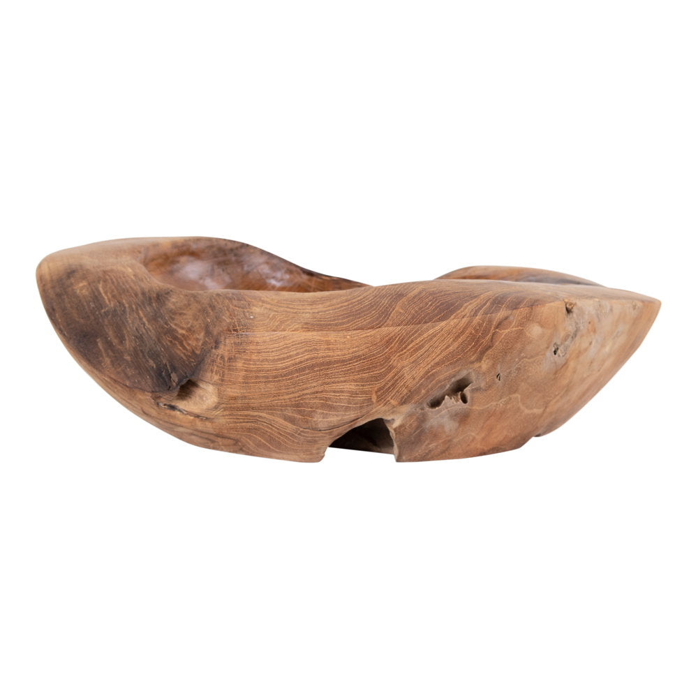 Rio Kom - Kom, teakhout, naturel ø30x10 cm