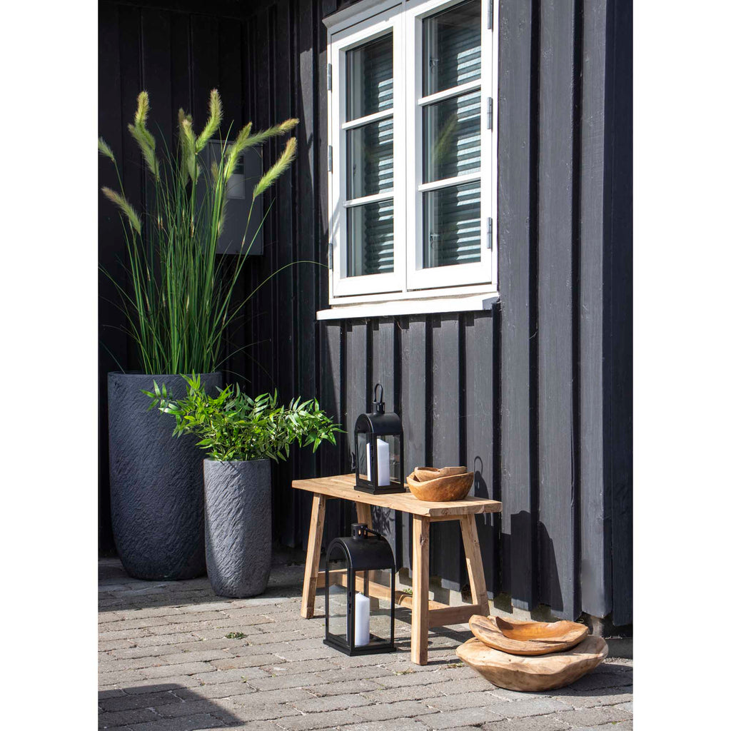 Rio Kom - Kom, teakhout, naturel ø30x10 cm