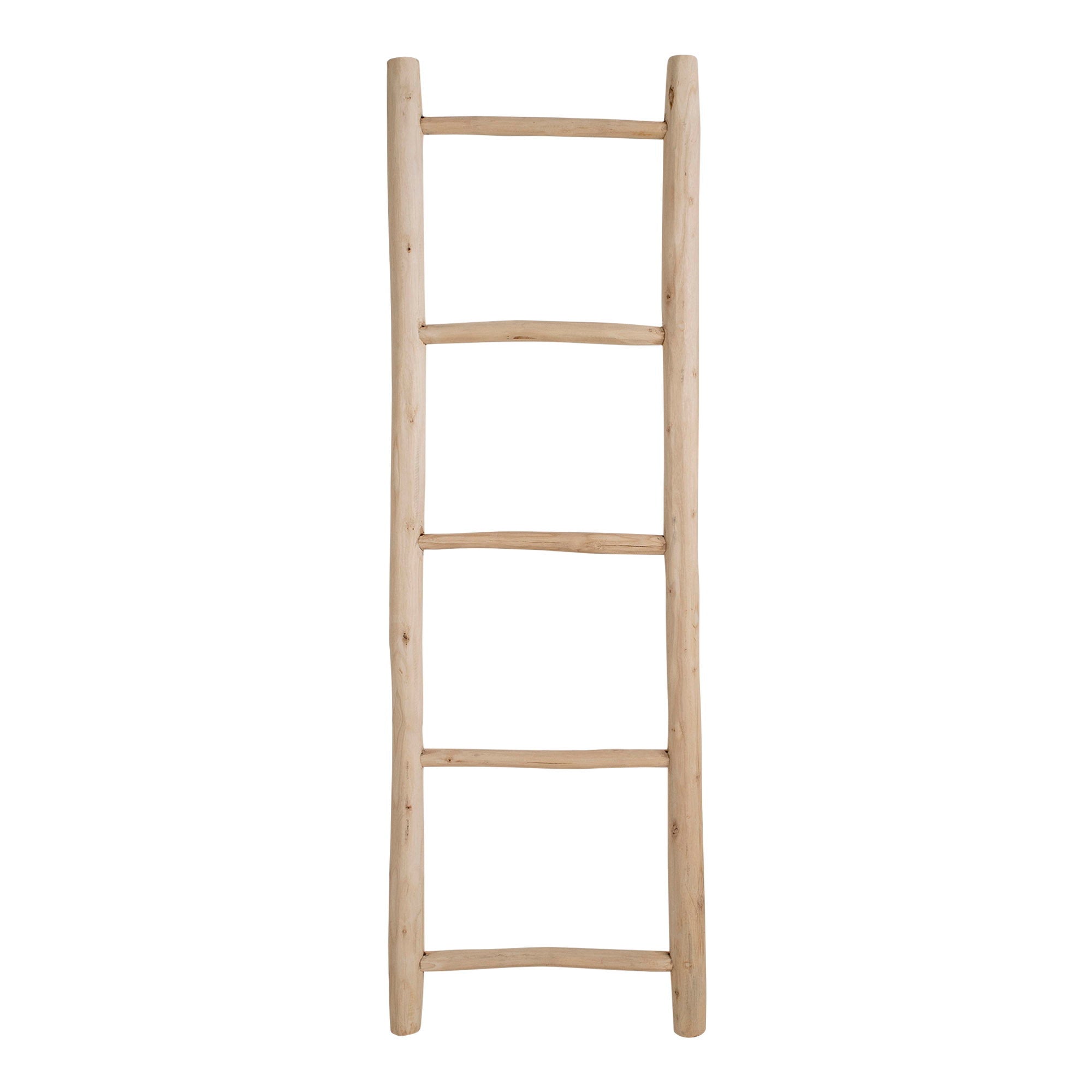 Decoratieve Ladder - Teakhout, naturel 50x150 cm