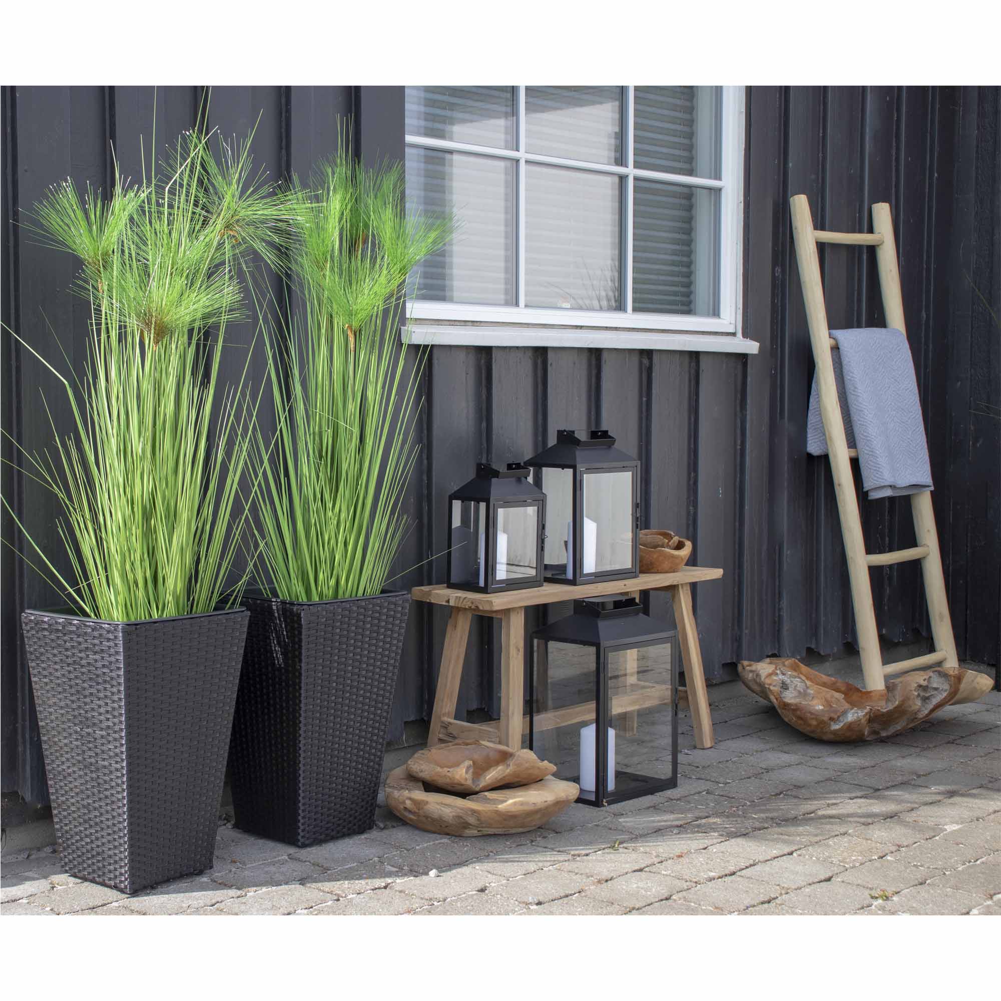Decoratieve Ladder - Teakhout, naturel 50x150 cm