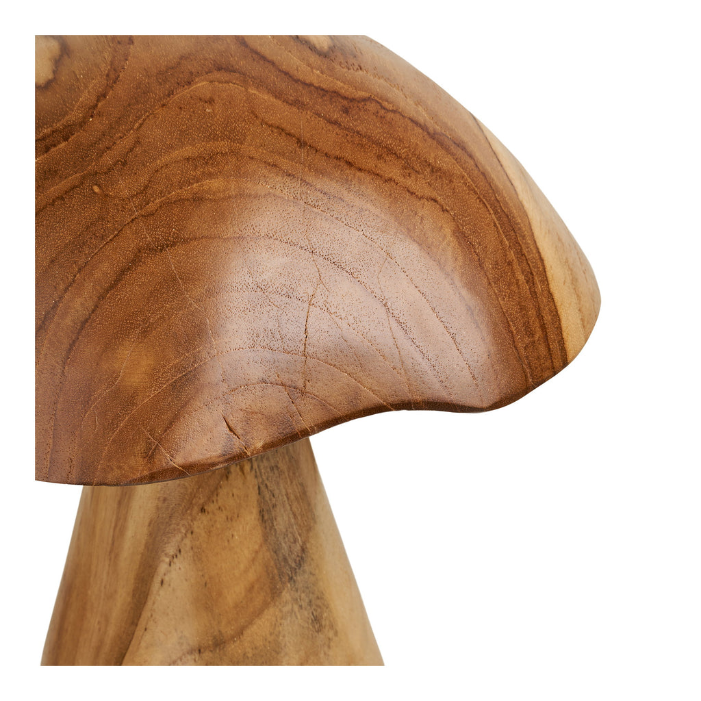 Kodi Decoratieve Paddenstoelen - Teakhout, naturel (set van 2)