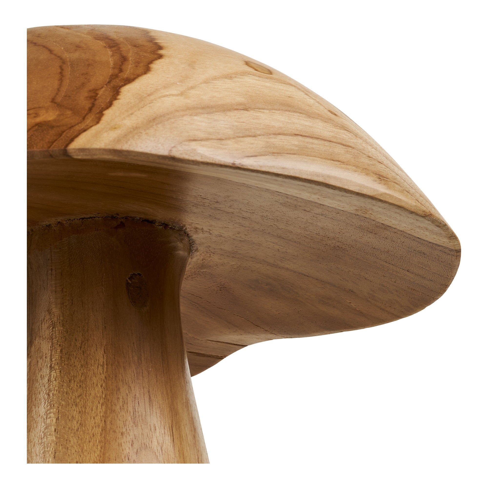 Kodi Decoratieve Paddenstoelen - Teakhout, naturel (set van 2)