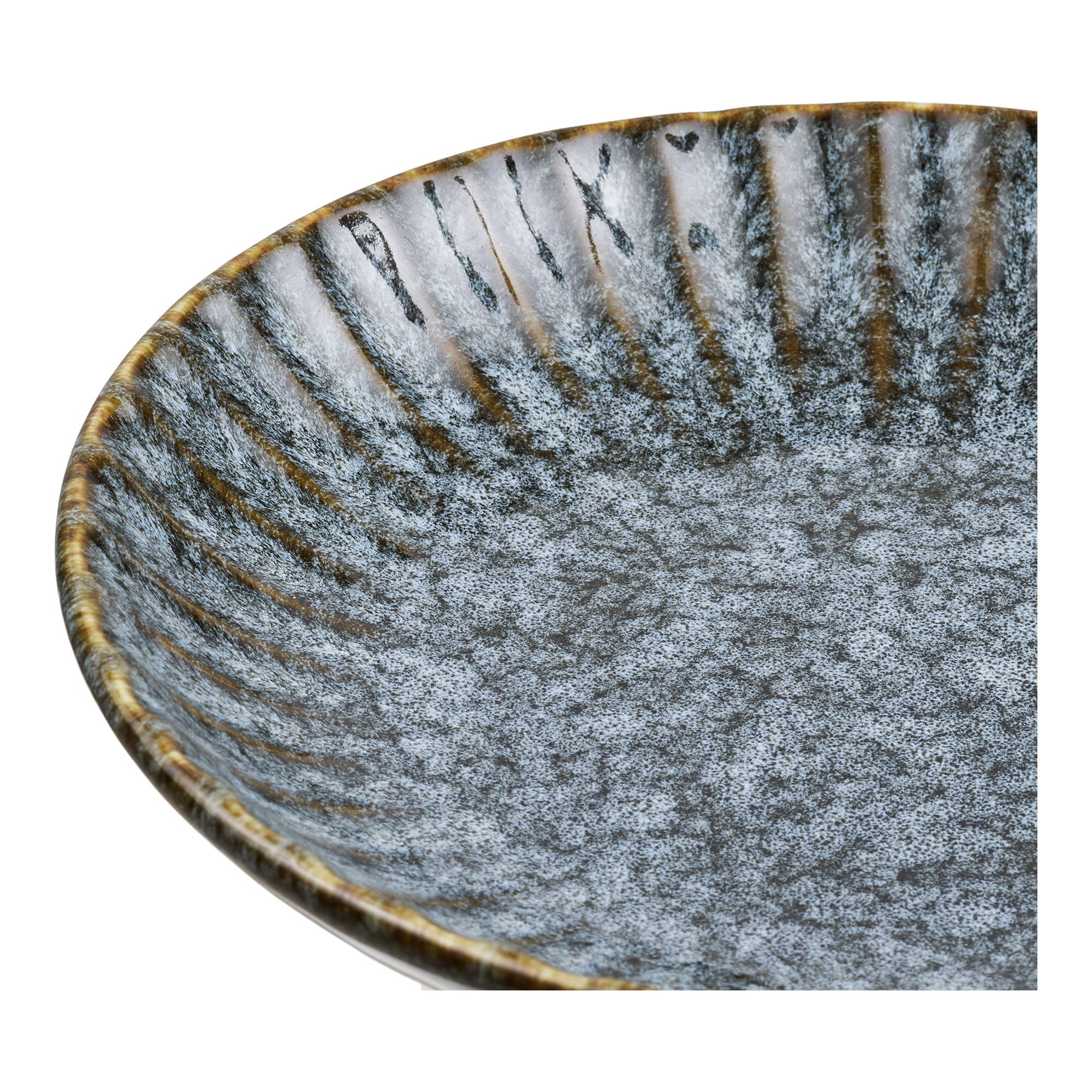 Dienblad - Dienblad, keramiek, Key Largo blauw, ø20,5x7 cm