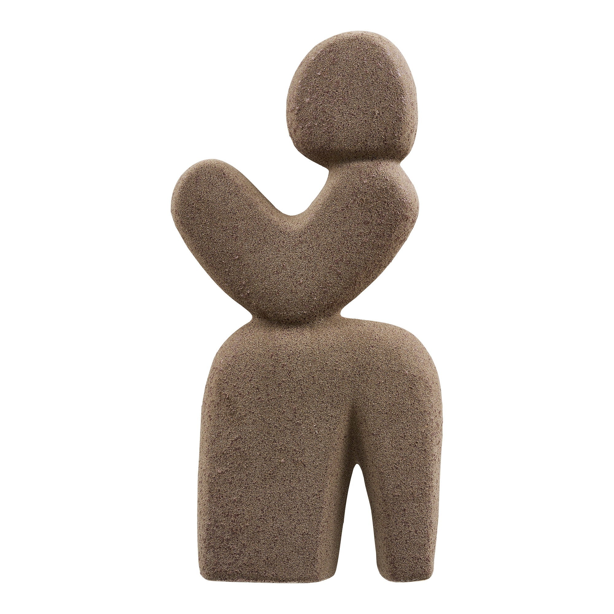 Decoratie - Decoratie, keramiek, bruin, 16x8x36 cm