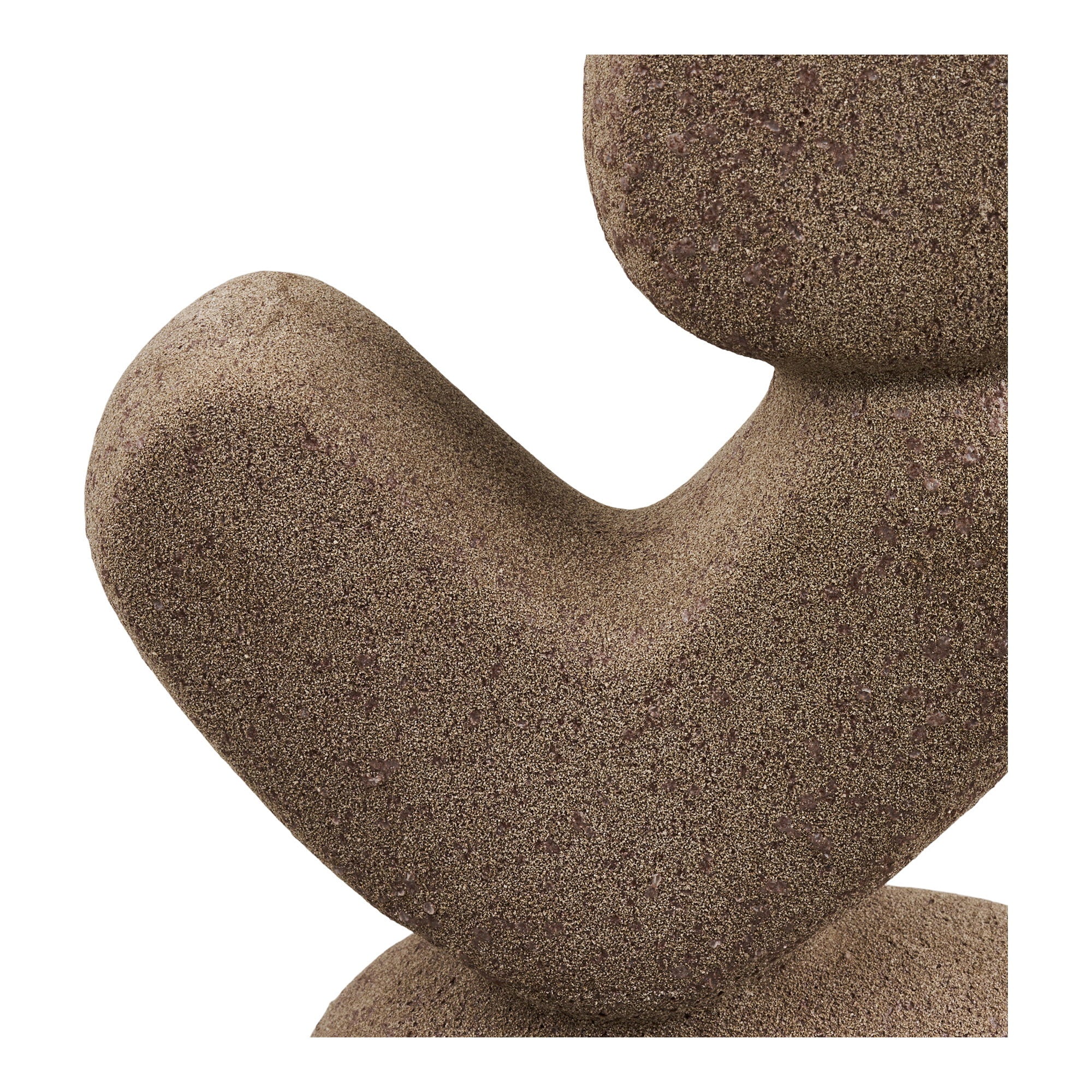 Decoratie - Decoratie, keramiek, bruin, 16x8x36 cm