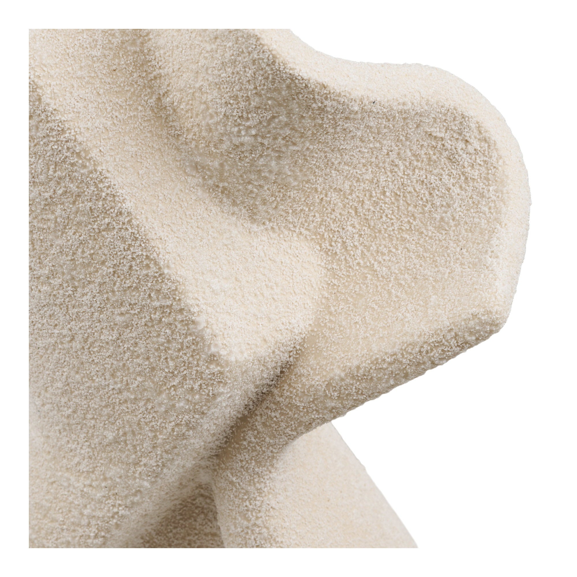 Decoratie - Decoratie, keramiek, wit, 13x6,5x23 cm