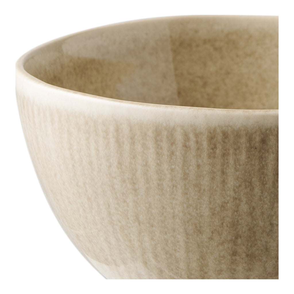 Viola Kom - Keramiek, beige Ø14,5x7 cm (set van 4)