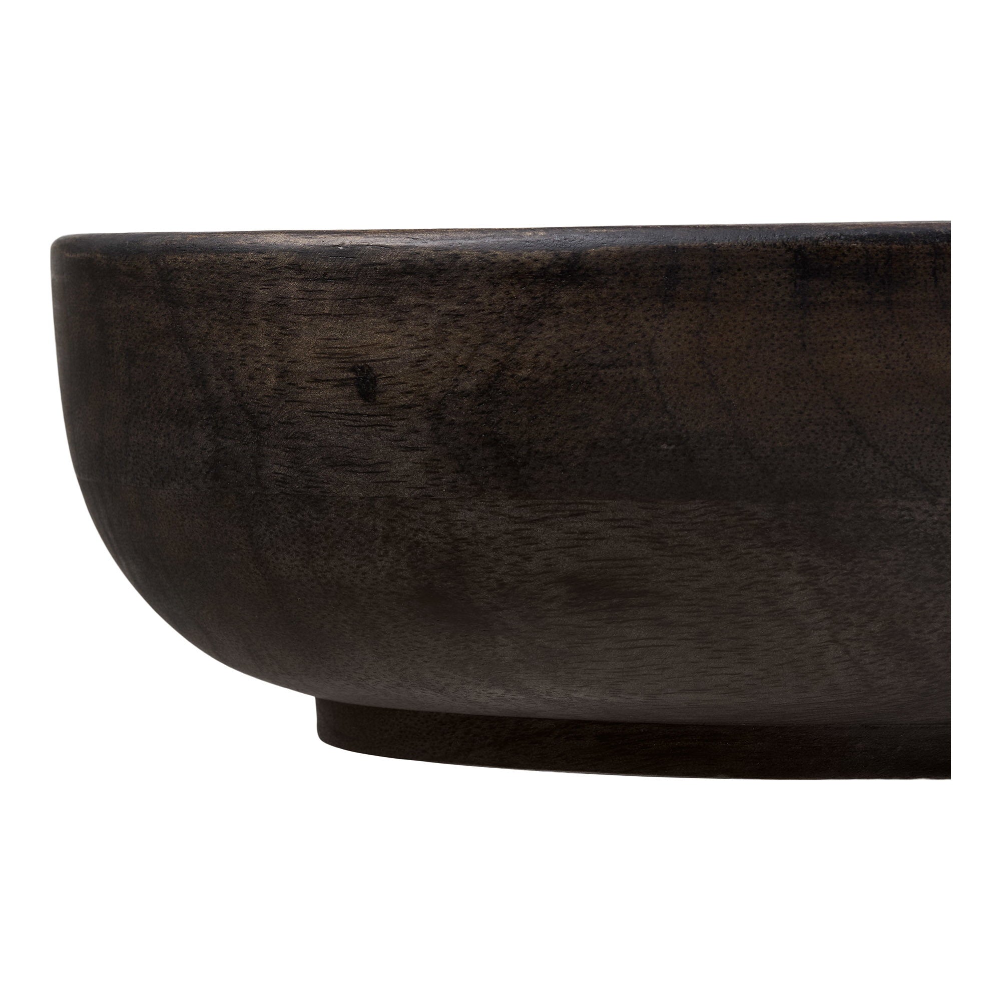Kullu Kom - Kom, mangohout, bruin, ø26,5x8 cm