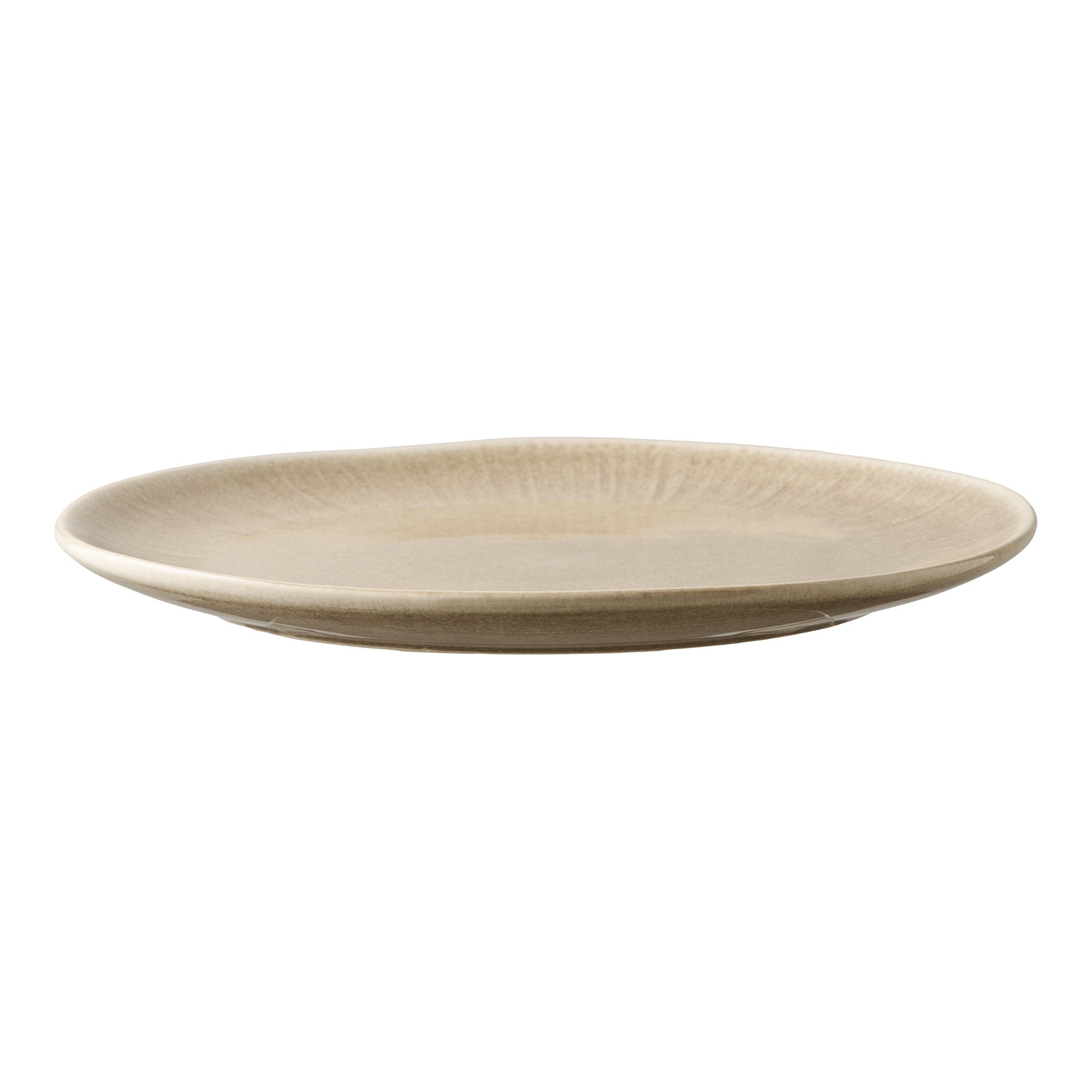 Viola Dinerbord - Dinerbord, keramiek, beige Ø27 cm (set van 4)