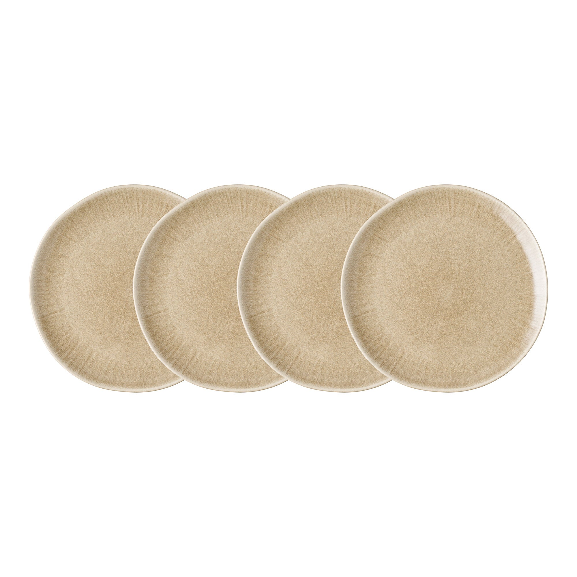 Viola Dinerbord - Dinerbord, keramiek, beige Ø27 cm (set van 4)