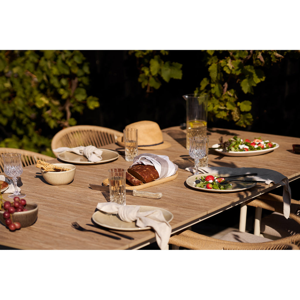 Viola Dinerbord - Dinerbord, keramiek, beige Ø27 cm (set van 4)