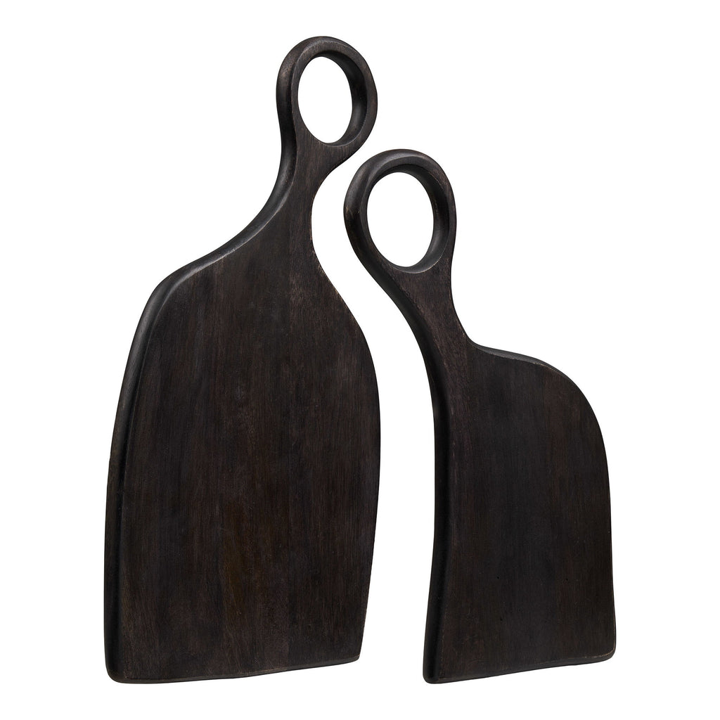 Palani Snijplank - Snijplank, mangohout, bruin, set van 2