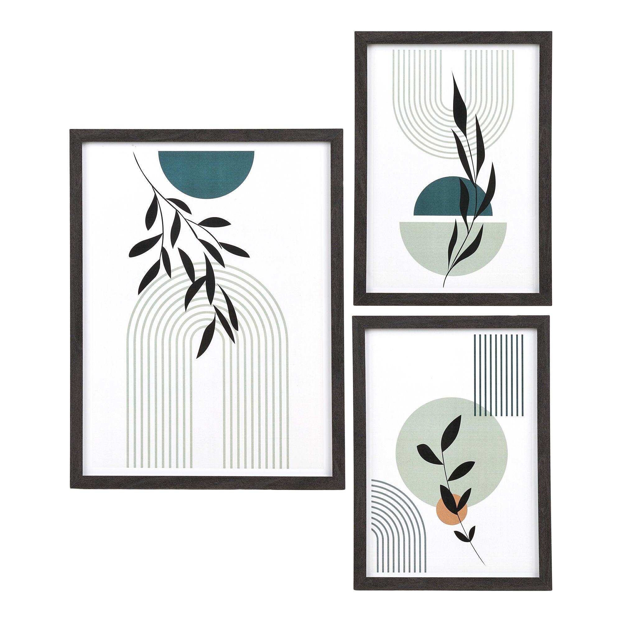 Aspen Fotolijstenset - Zwart (set van 3)