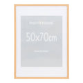 Marbella Fotolijst - Fotolijst, MDF/glas, naturel 50x70 cm, set van 5