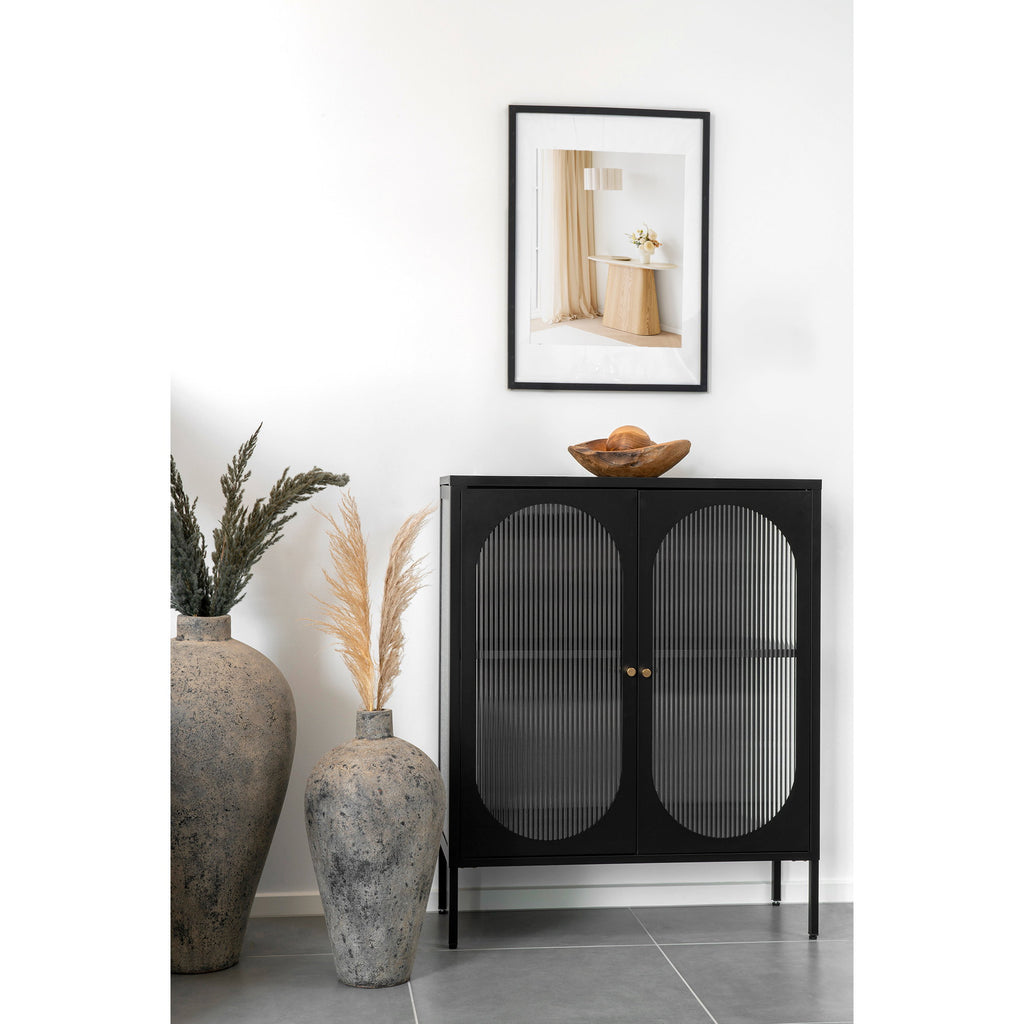 Marbella Fotolijst - Fotolijst, MDF/glas, zwart, 50x70 cm, set van 5