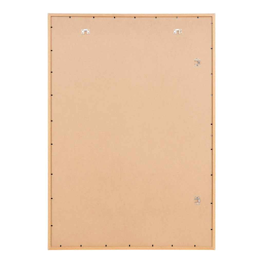 Marbella Fotolijst - Fotolijst, MDF/glas, naturel 70x100 cm, set van 5