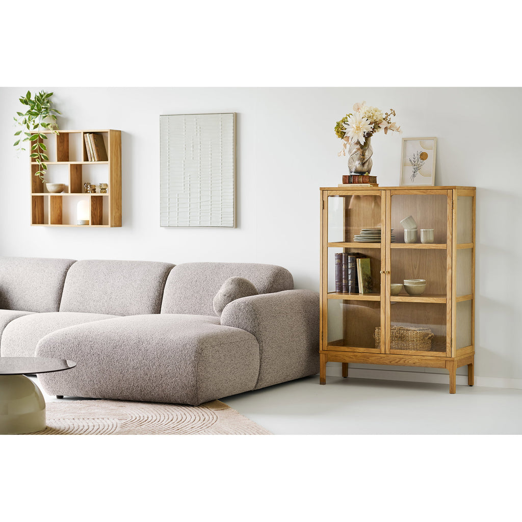 Ena Reliëf Wanddecoratie - Beige 60x80 cm