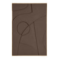 Isabella Reliëf Wanddecoratie - Reliëf wanddecoratie, bruin, nr. 2, 60x90 cm