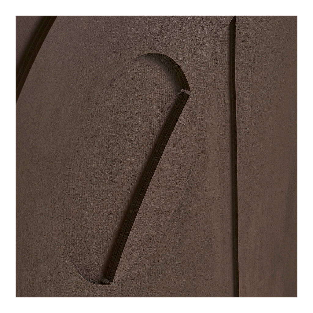 Isabella Reliëf Wanddecoratie - Reliëf wanddecoratie, bruin, nr. 2, 60x90 cm