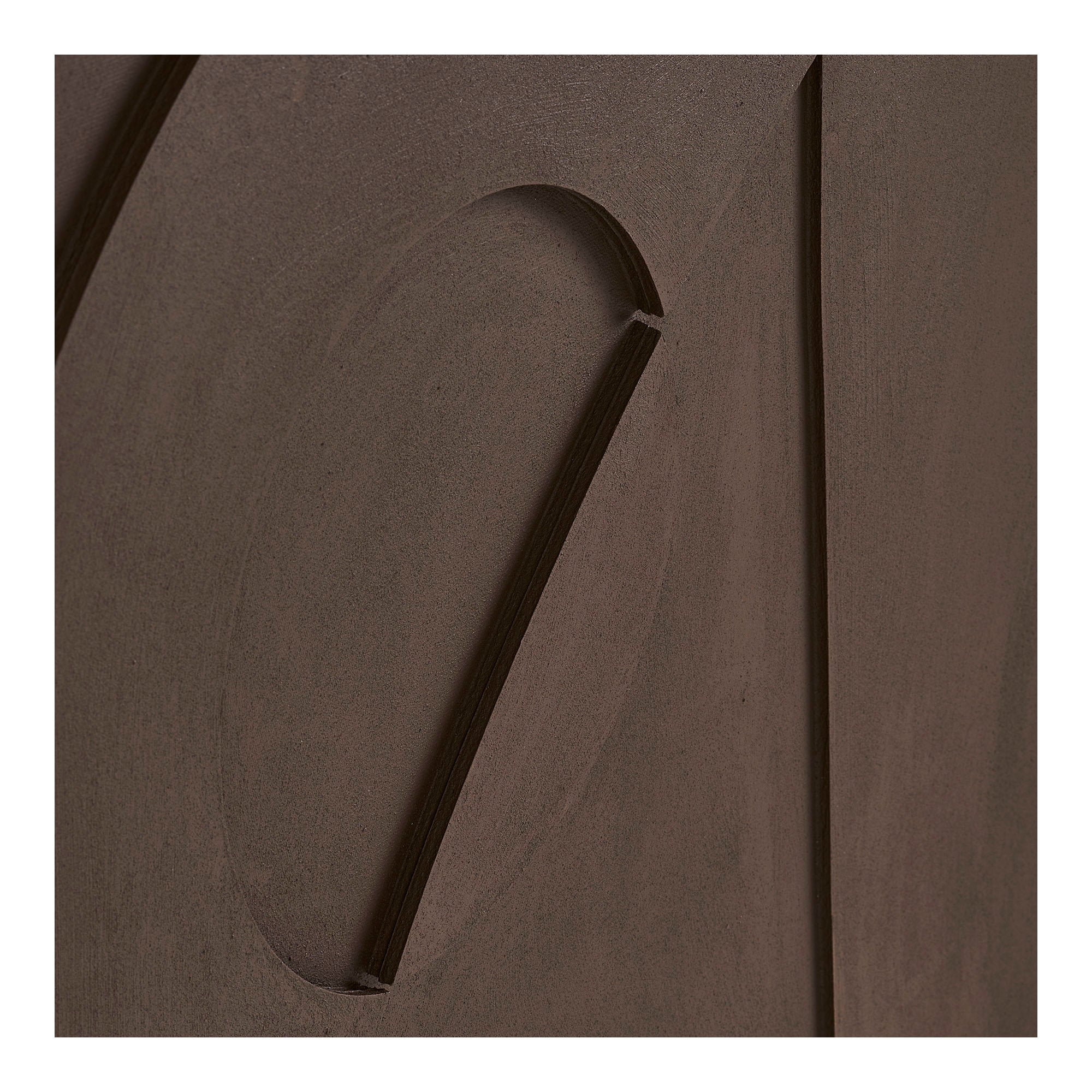 Isabella Reliëf Wanddecoratie - Reliëf wanddecoratie, bruin, nr. 2, 60x90 cm