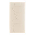 Victoria Reliëf Wanddecoratie - Reliëf wanddecoratie, beige, nr. 1, 60x120 cm