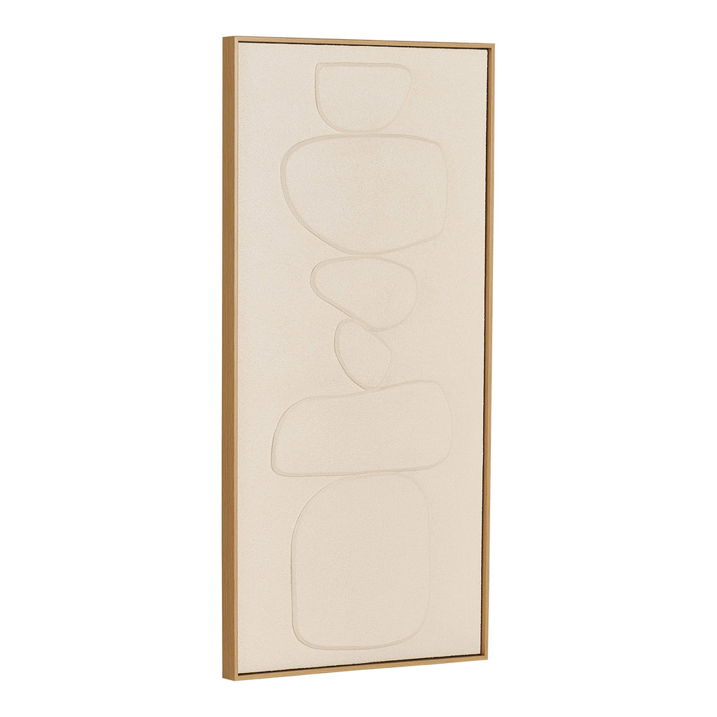 Victoria Reliëf Wanddecoratie - Reliëf wanddecoratie, beige, nr. 1, 60x120 cm