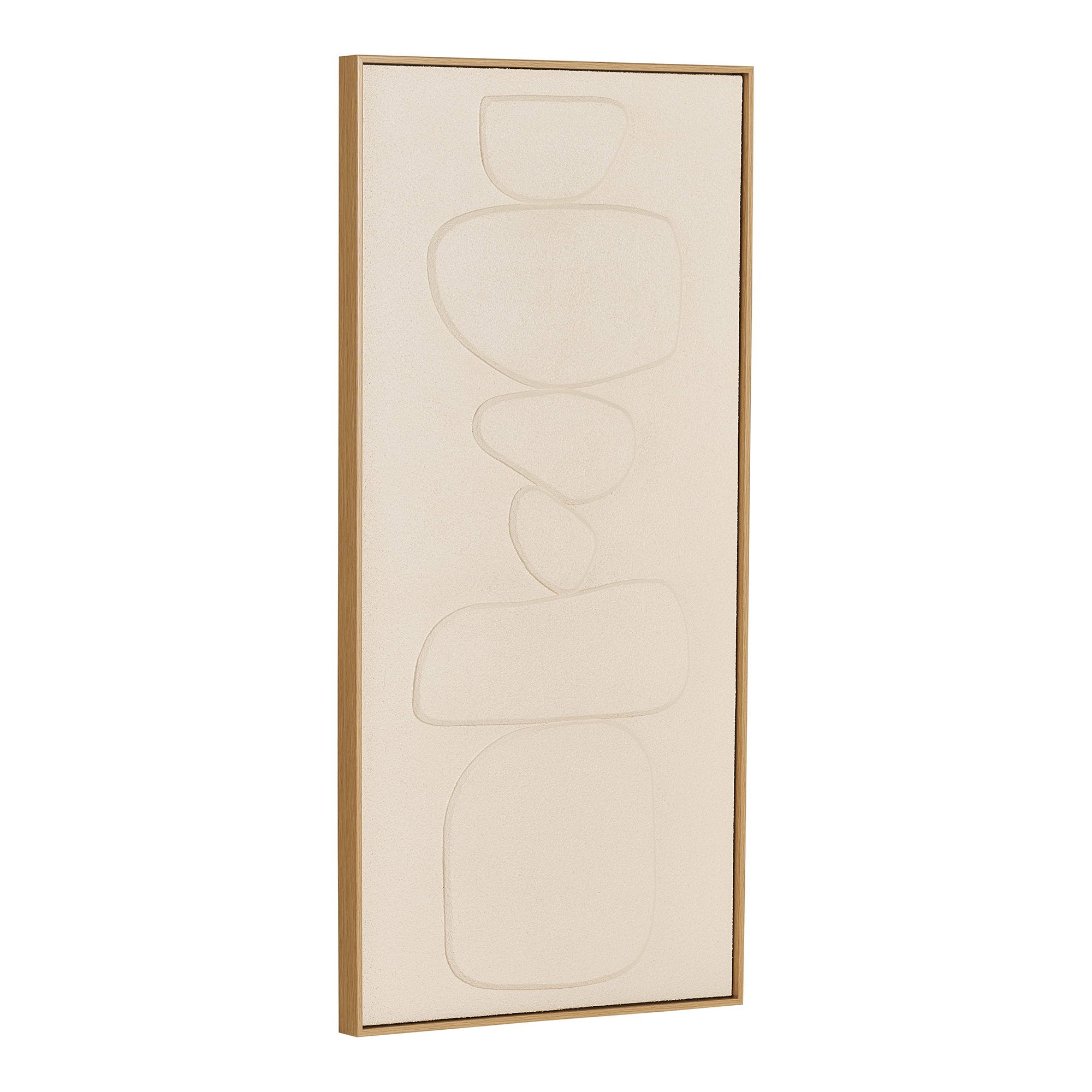 Victoria Reliëf Wanddecoratie - Reliëf wanddecoratie, beige, nr. 1, 60x120 cm