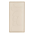 Victoria Reliëf Wanddecoratie - Reliëf wanddecoratie, beige, nr. 2, 60x120 cm