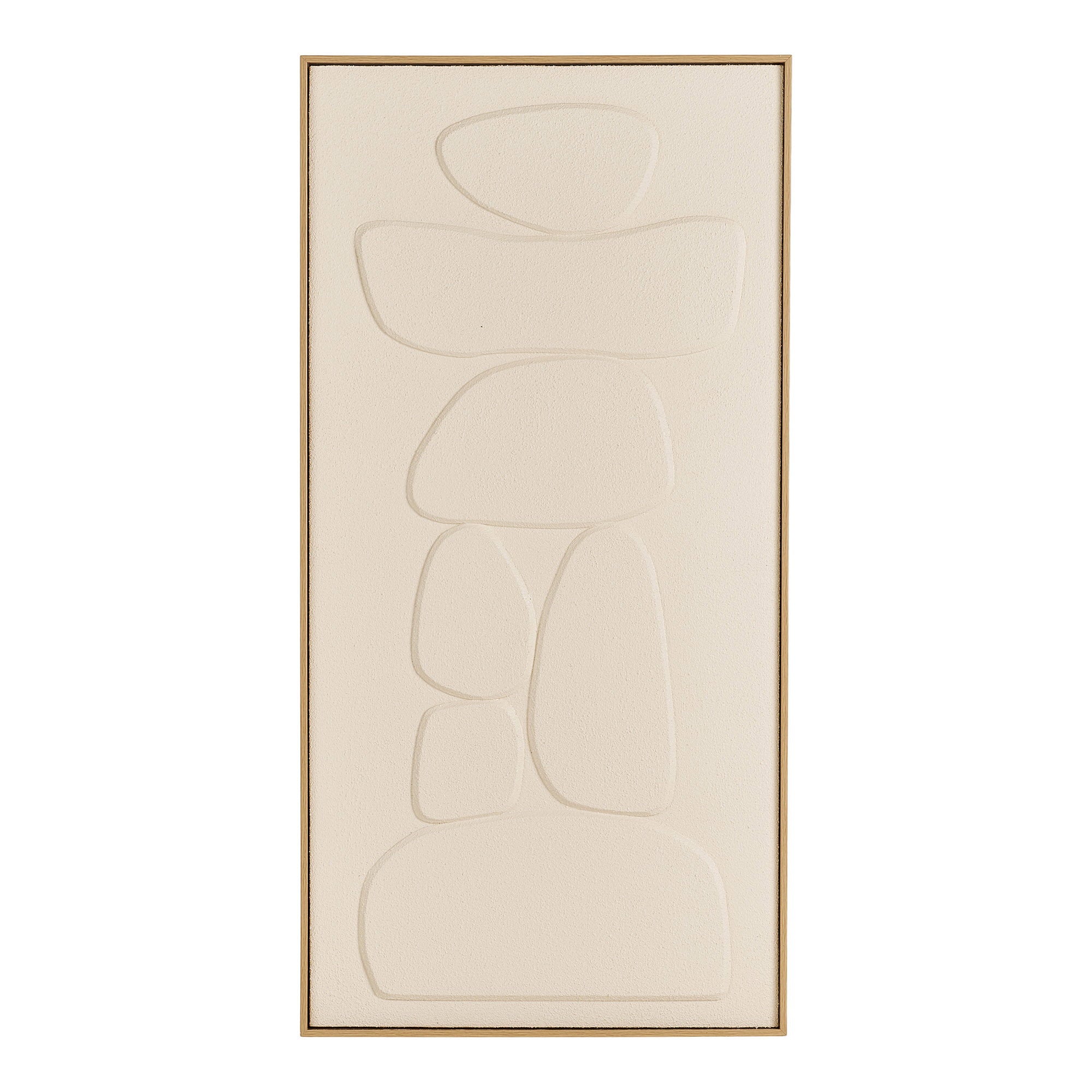 Victoria Reliëf Wanddecoratie - Reliëf wanddecoratie, beige, nr. 2, 60x120 cm