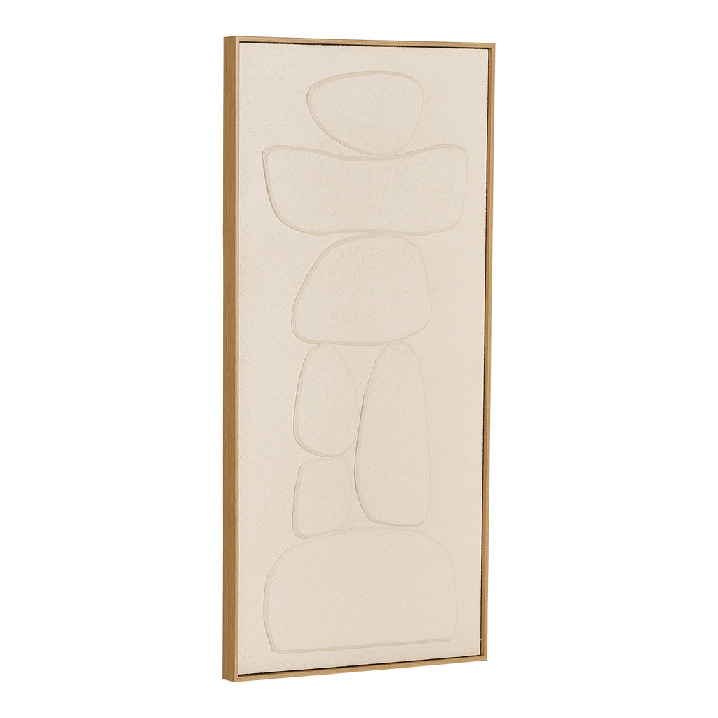 Victoria Reliëf Wanddecoratie - Reliëf wanddecoratie, beige, nr. 2, 60x120 cm
