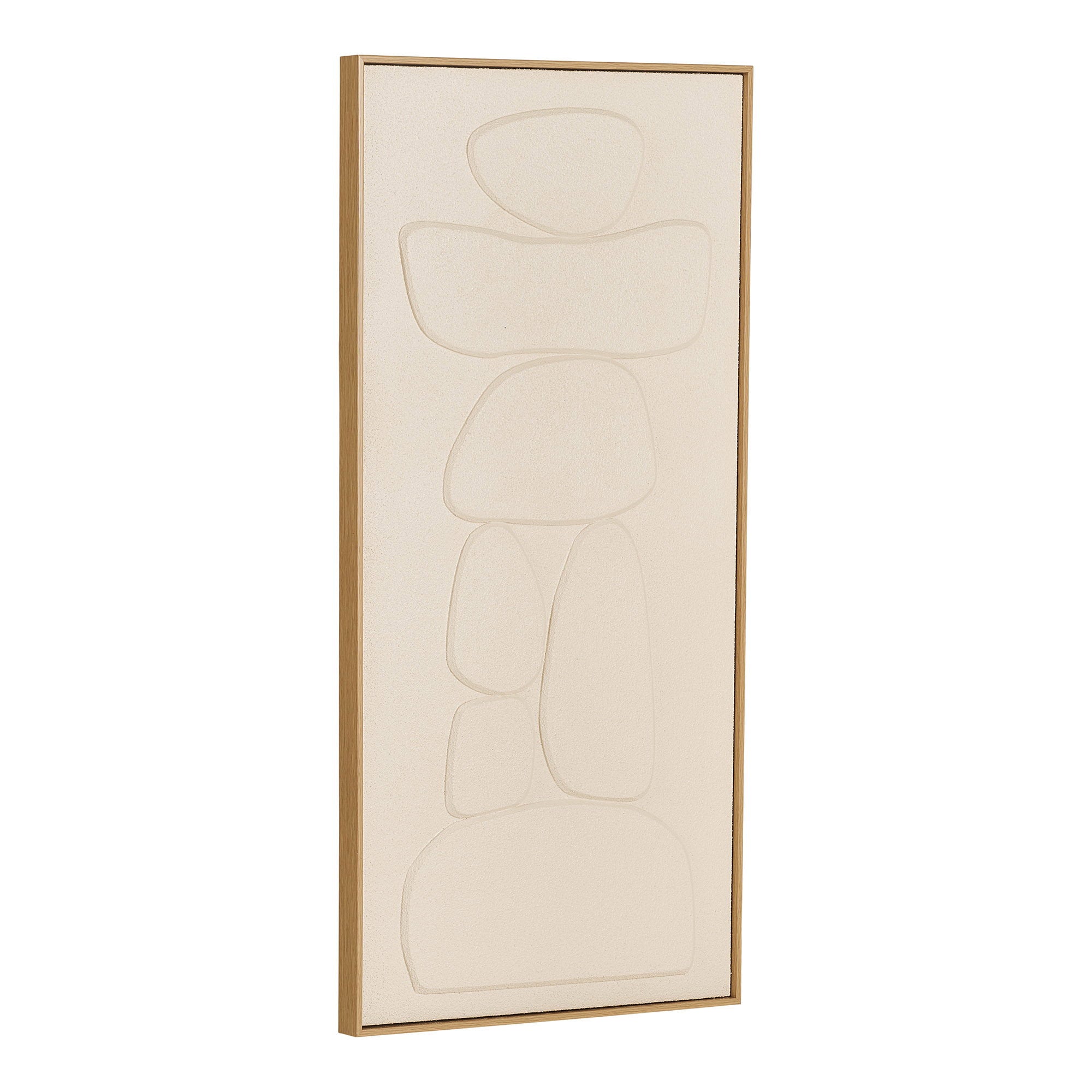 Victoria Reliëf Wanddecoratie - Reliëf wanddecoratie, beige, nr. 2, 60x120 cm
