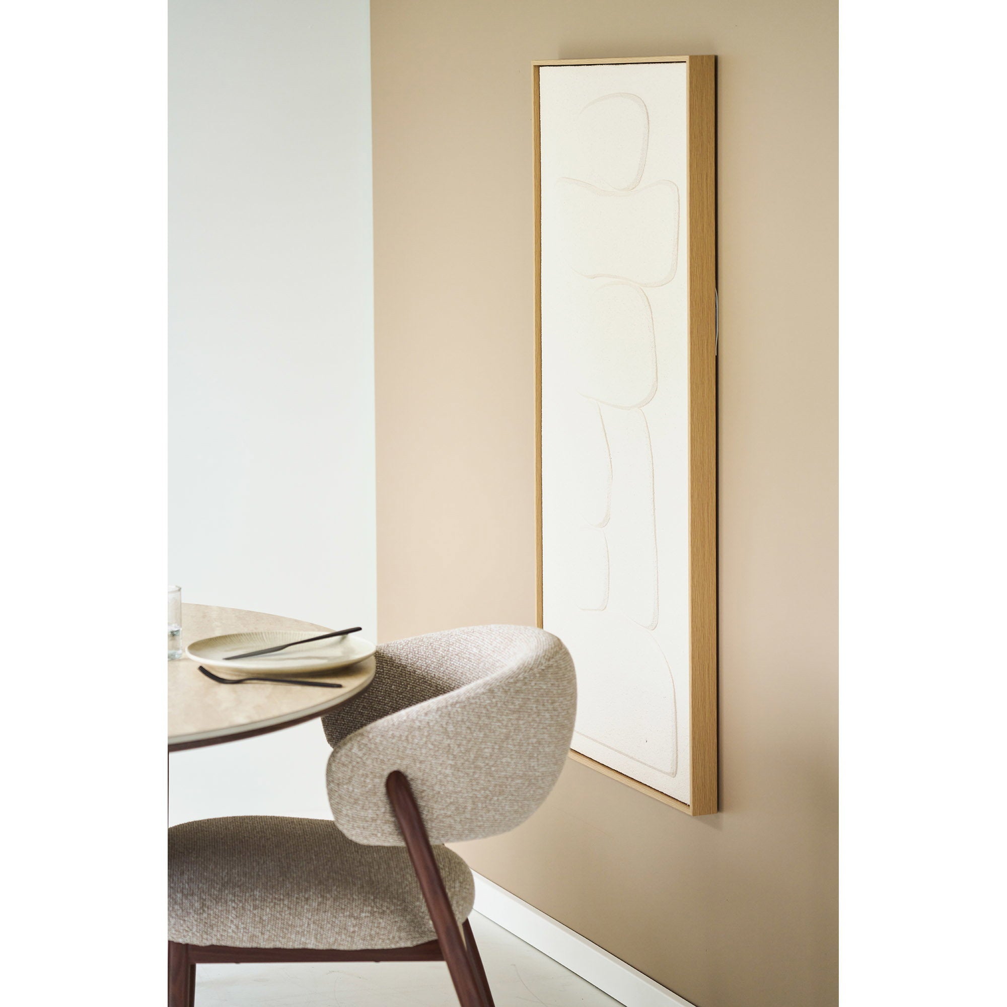 Victoria Reliëf Wanddecoratie - Reliëf wanddecoratie, beige, nr. 2, 60x120 cm