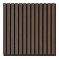 Akoestisch Paneel - Akoestisch wandpaneel, houtfineer, walnoot, walnootlook 520x520x22 mm (set van 2)