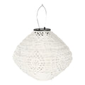 Harwood LED Lantaarn - Oplaadbaar met geïntegreerd zonnepaneel, wit