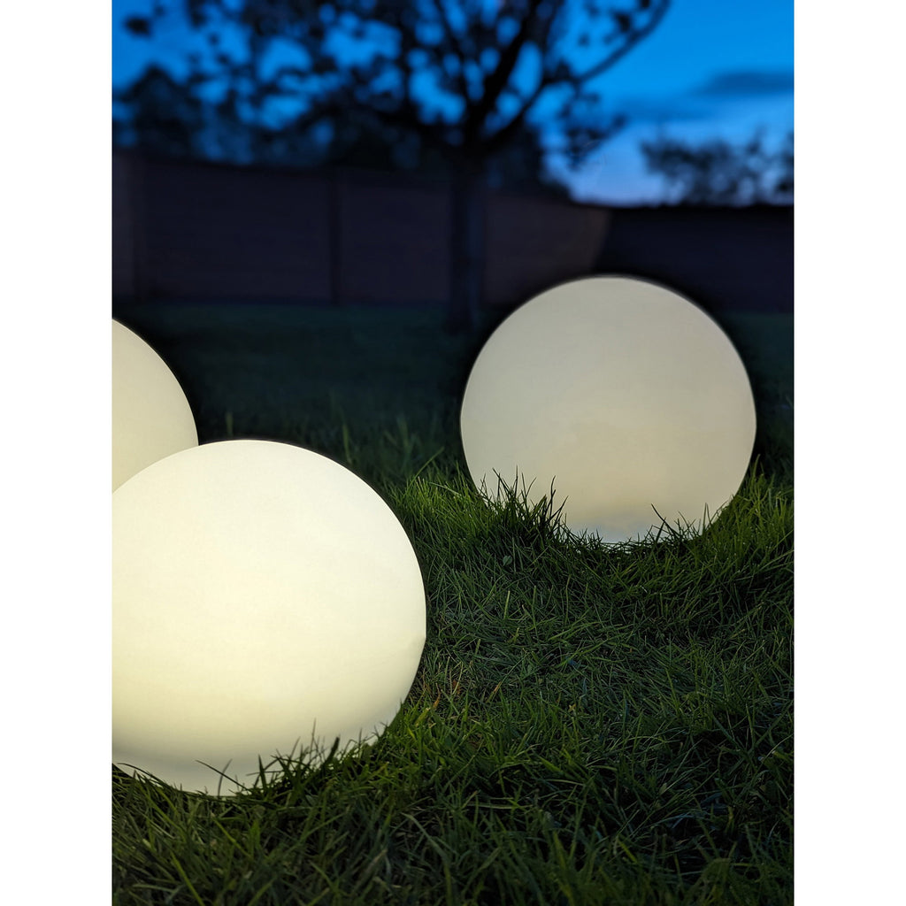 Lifton LED Lamp - Oplaadbare lamp met geïntegreerd zonnepaneel, wit (set van 3)