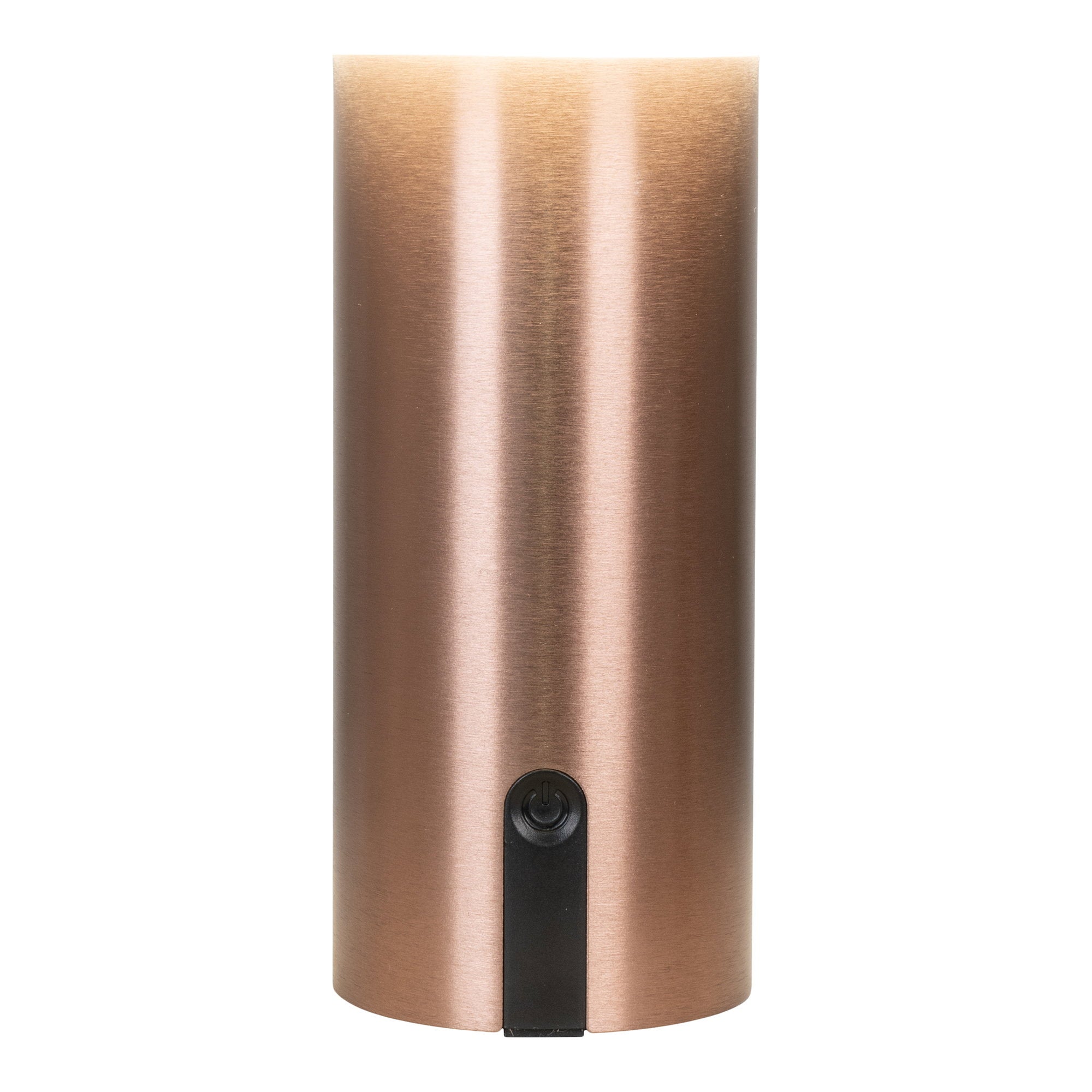 Soham LED Tafellamp - Oplaadbaar, wit/koper