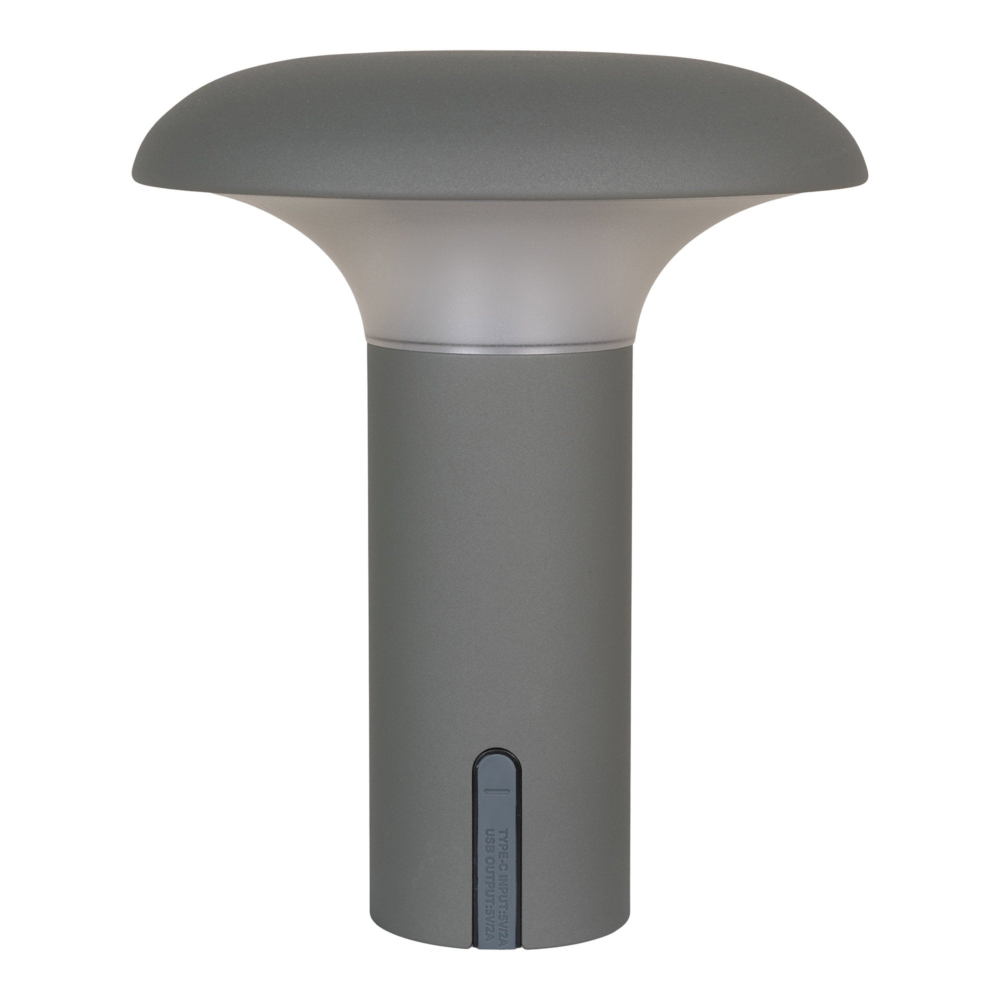 Ramsey LED Lamp - Oplaadbare lamp, grijs
