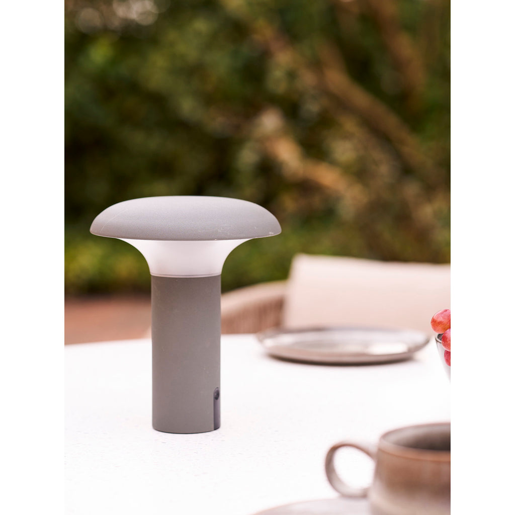 Ramsey LED Lamp - Oplaadbare lamp, grijs