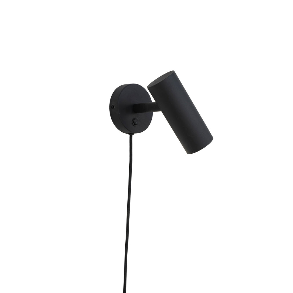 Paris Wandlamp - Metaal, zwart