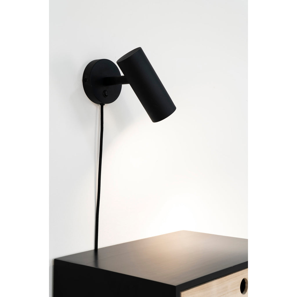 Paris Wandlamp - Metaal, zwart