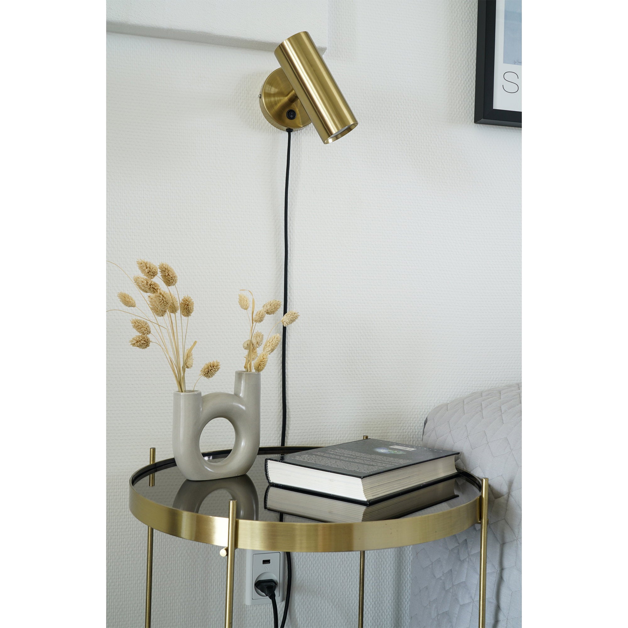 Paris Wandlamp - Metaal, messing