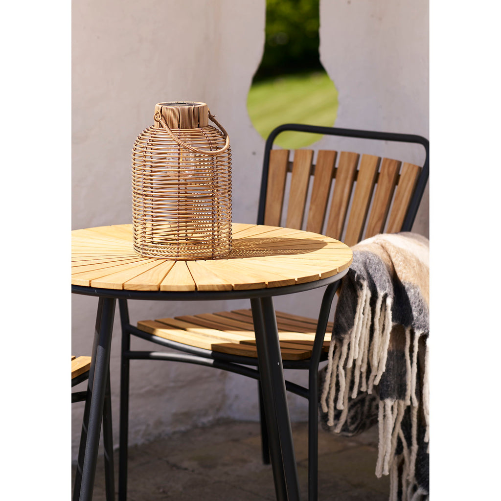 Brentford Lamp - Oplaadbare lamp met geïntegreerd zonnepaneel, bruin