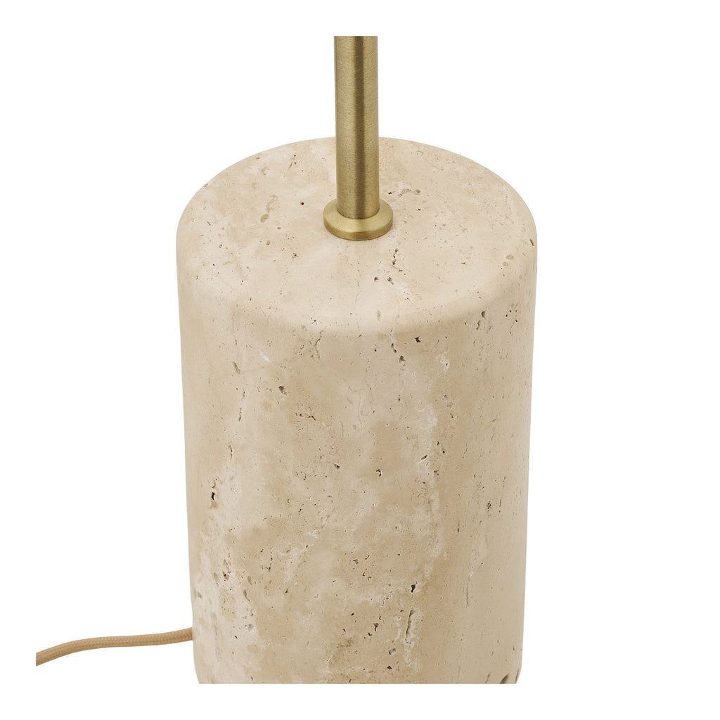 Sheffield Vloerlamp - Marmer/metaal, beige