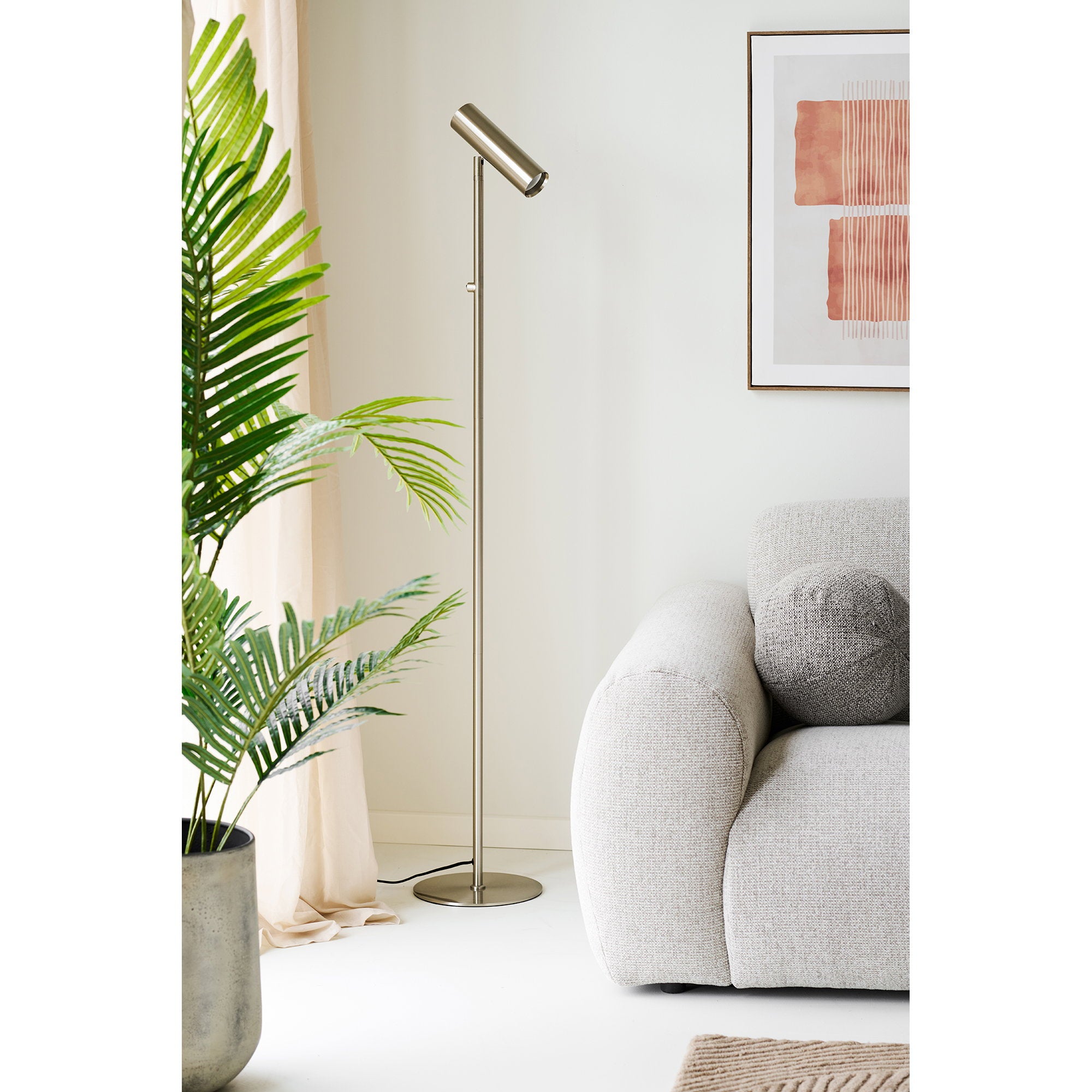 Paris Vloerlamp - Zilver