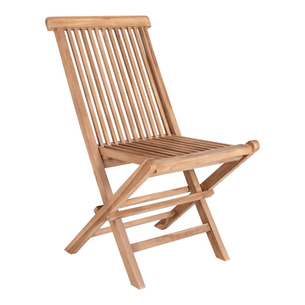 Toledo Eetkamerstoel - Teak, naturel (set van 2)