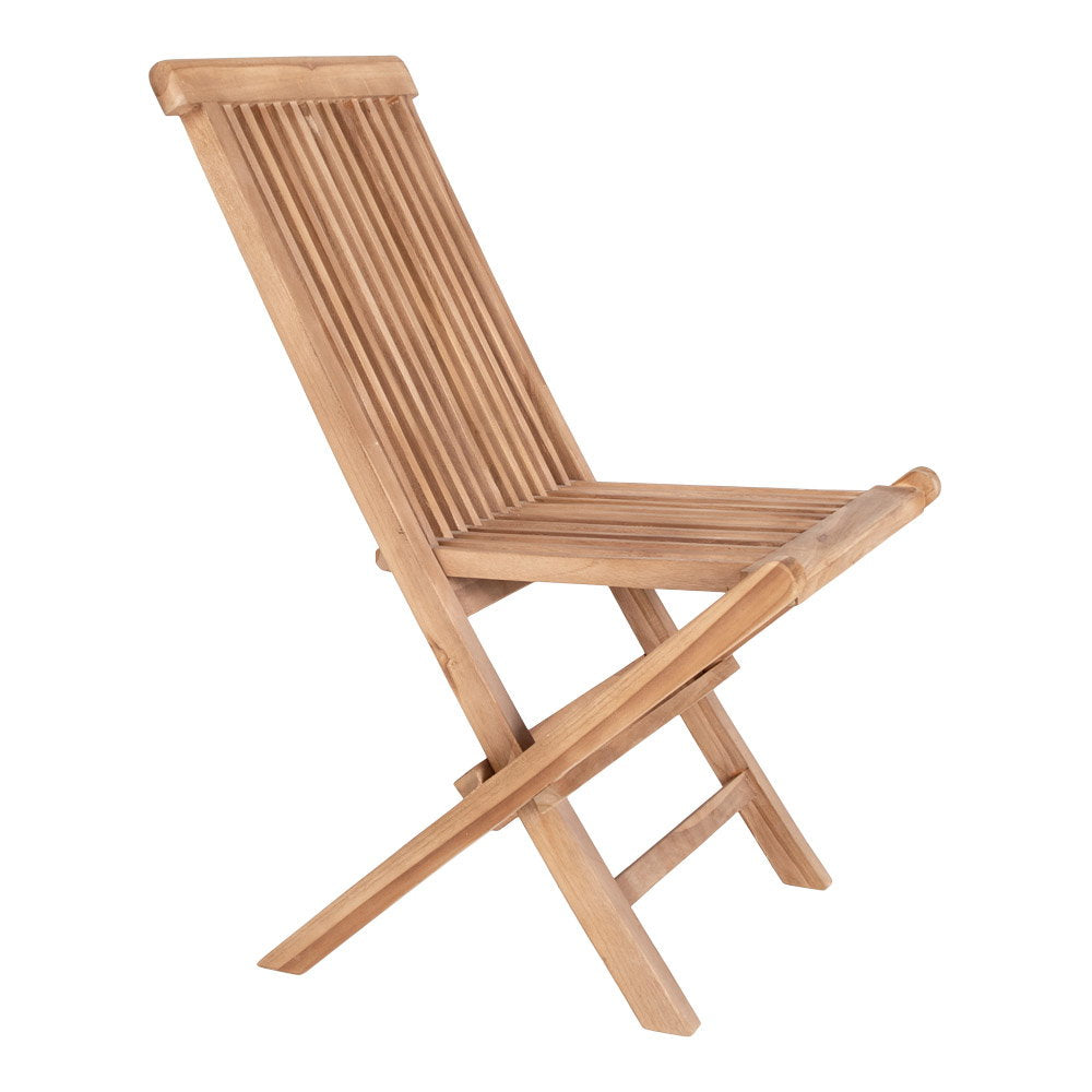 Toledo Eetkamerstoel - Teak, naturel (set van 2)