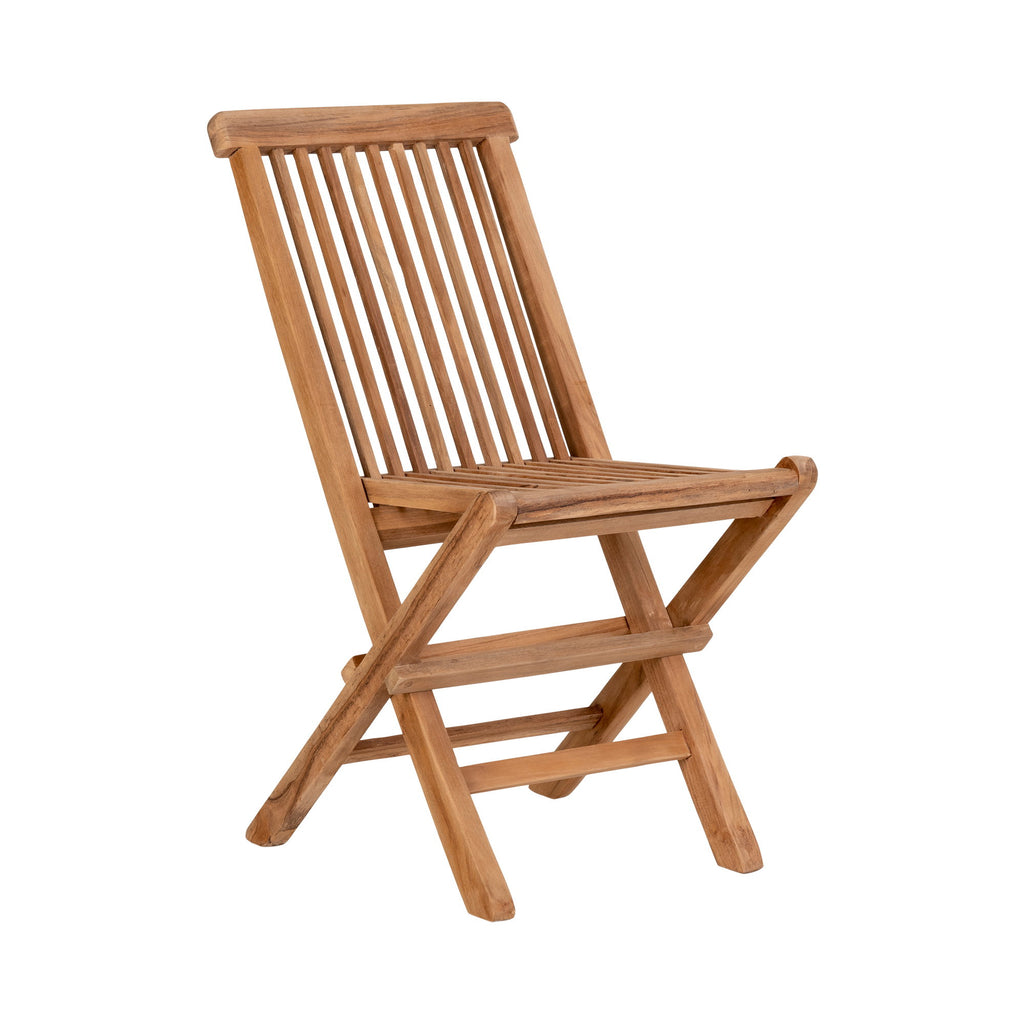 Toledo Kinder Eetkamerstoel - Teak, naturel (set van 2)